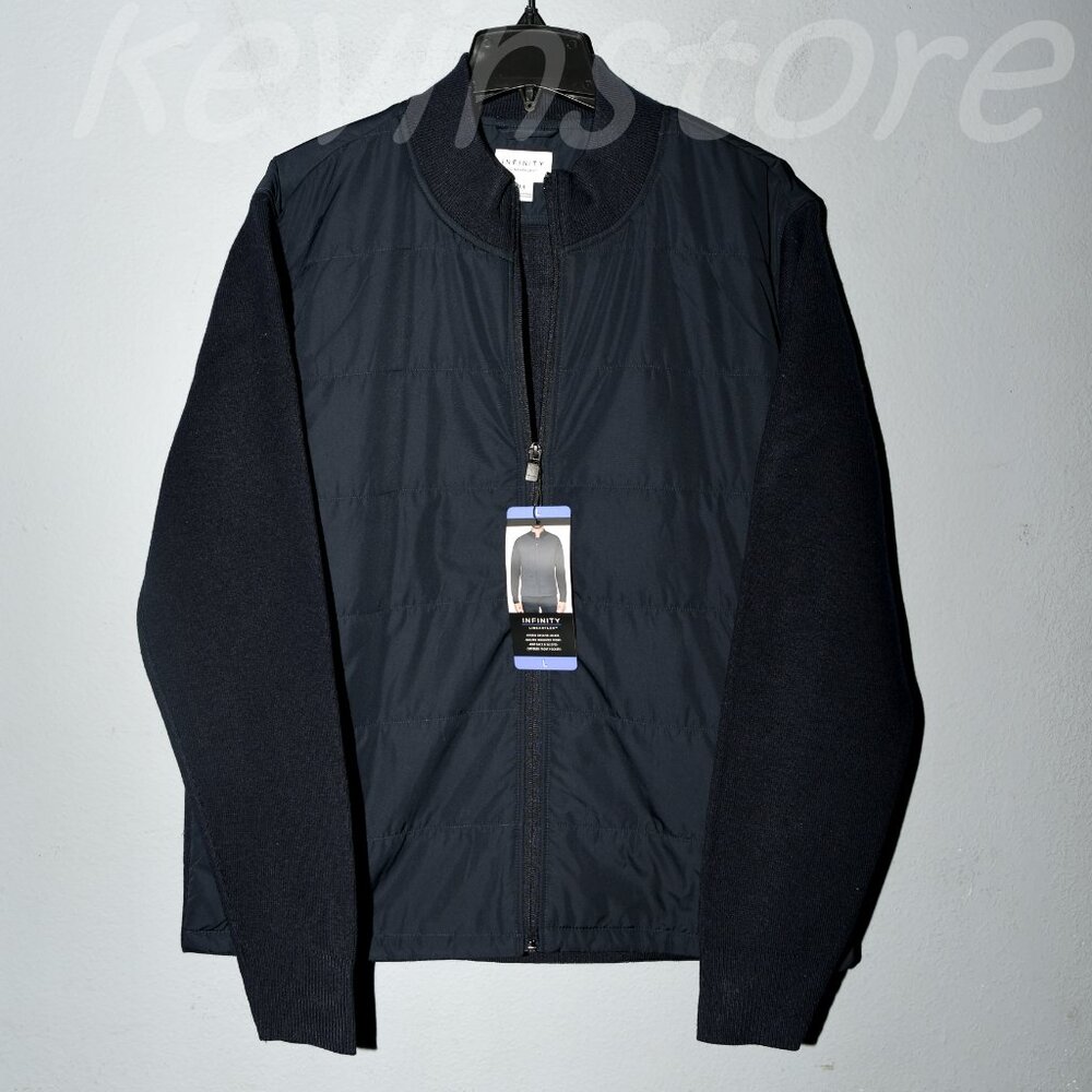 INFINITY‎ Men mixed media jacket